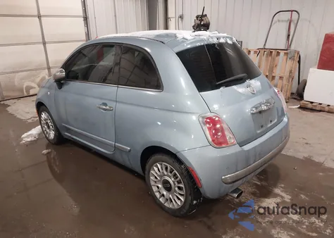 2014 Fiat 500 Lounge z USA, uszkodzony, nr VIN 3C3CFFCR5ET262748